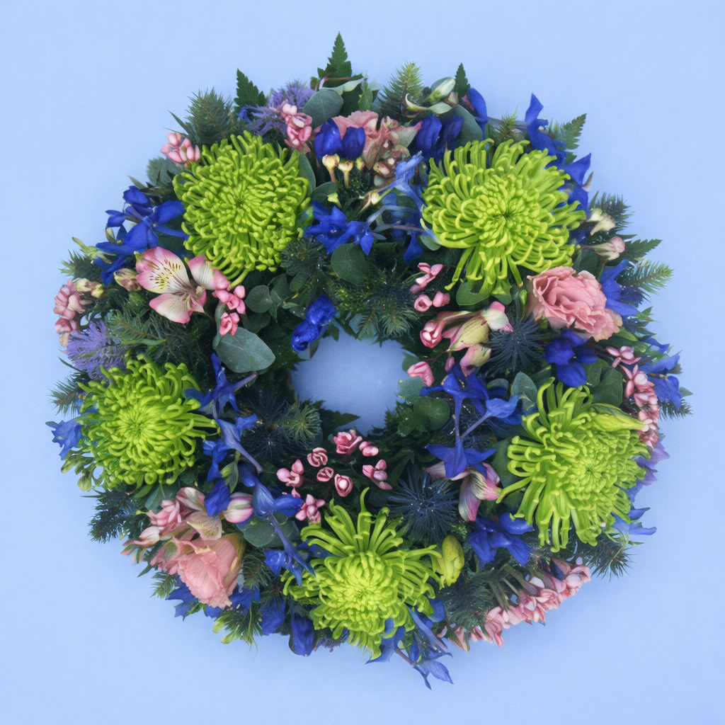 Summer Garden Wreath
