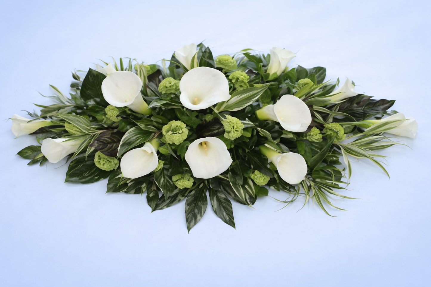 Calla Lilies Double ended Coffin Spray
