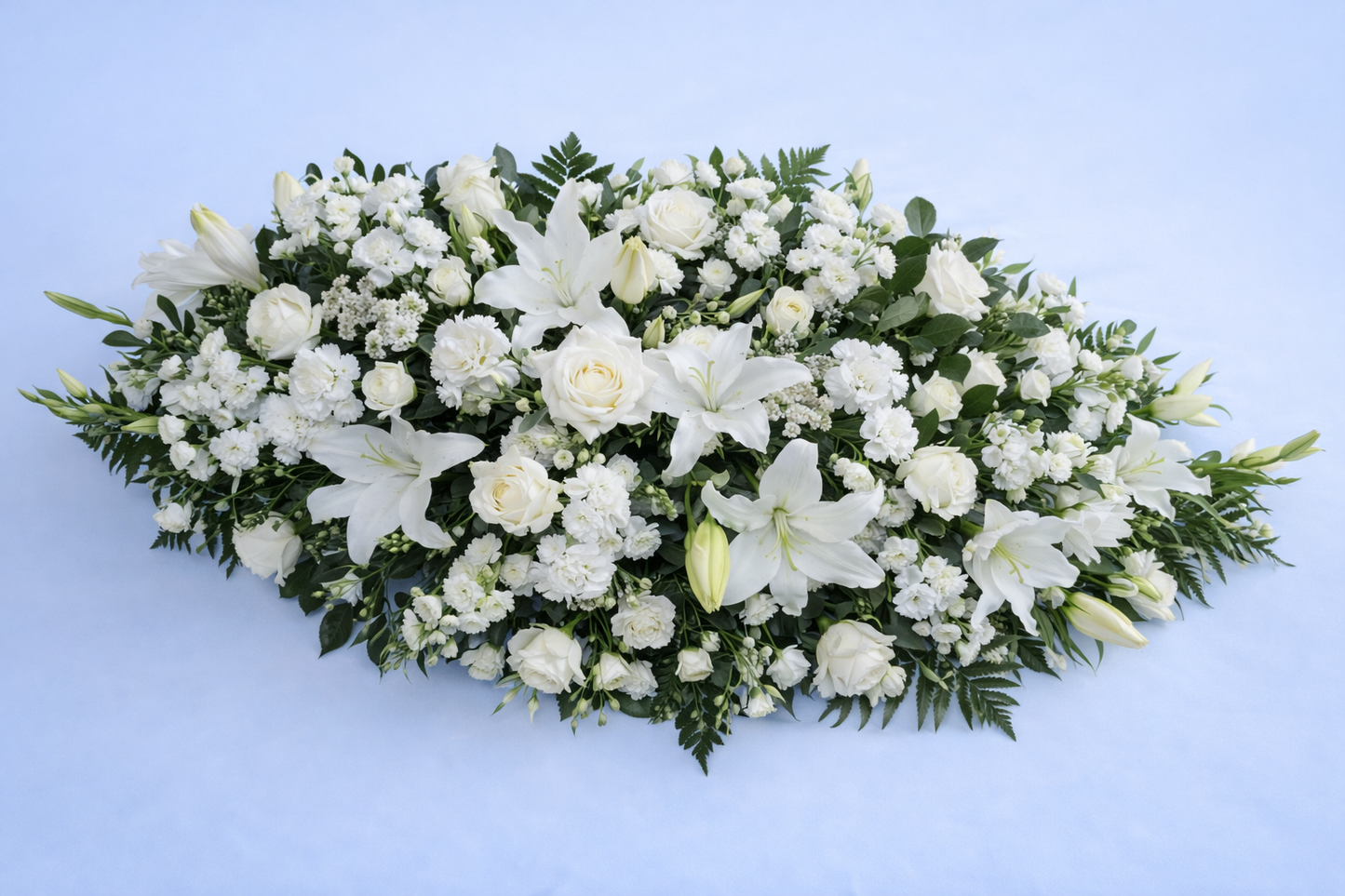 Lilies Double Ended Coffin Spray